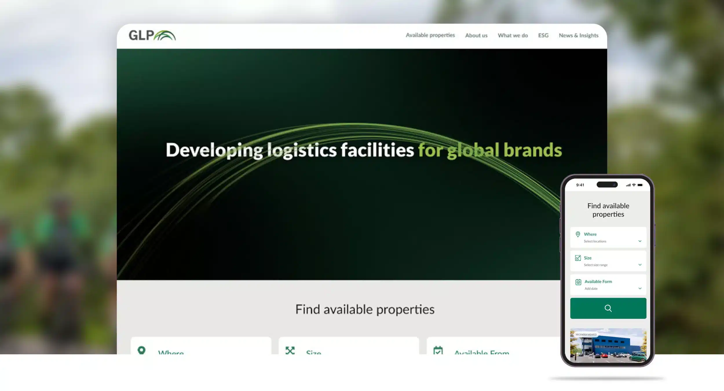 GLP website