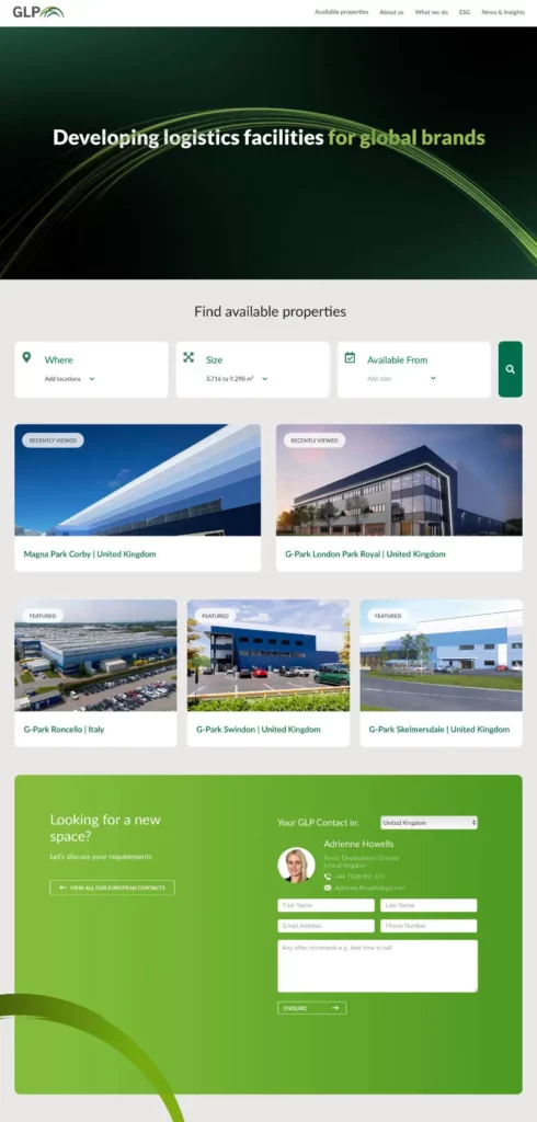GLP website