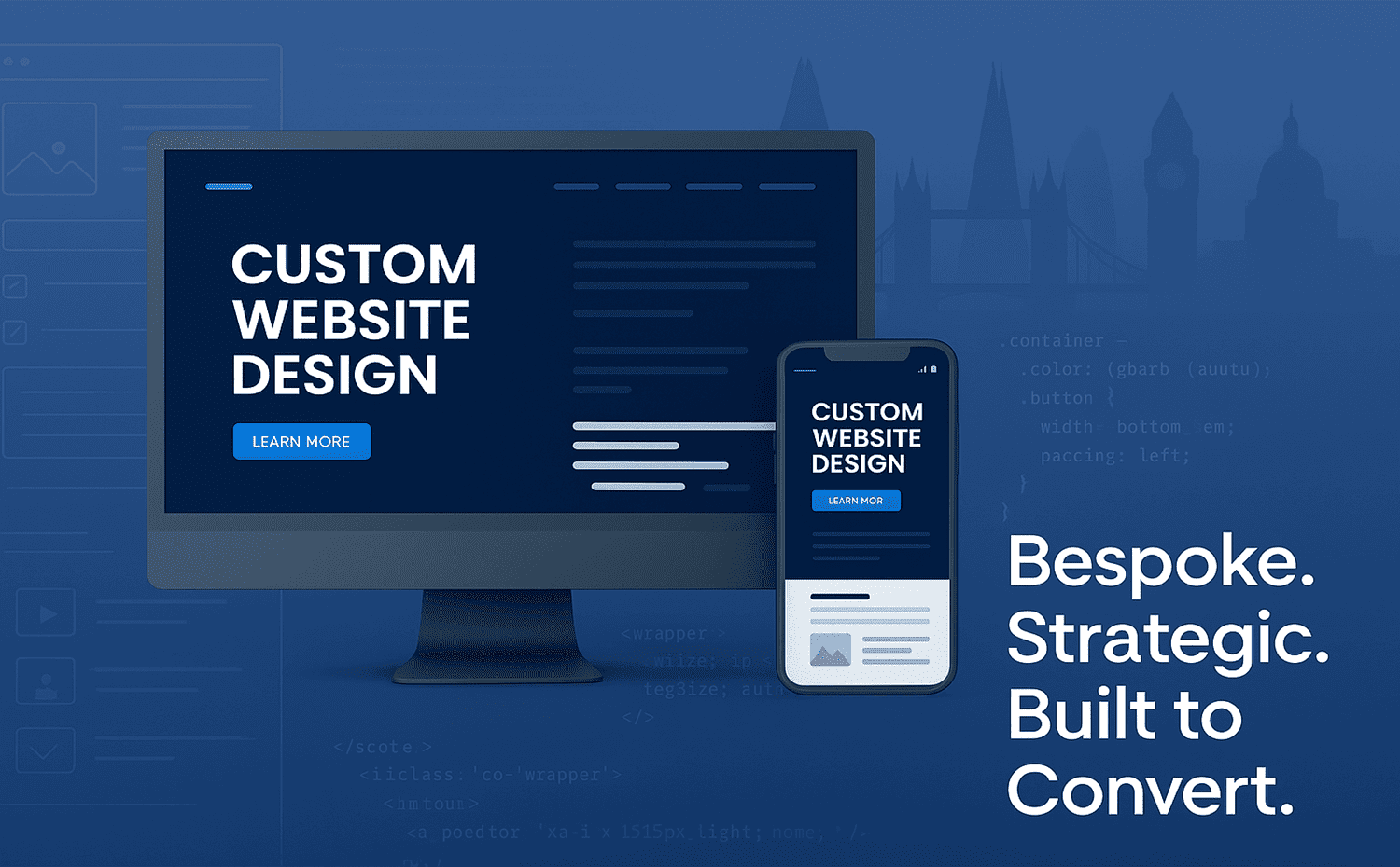 custom website design
